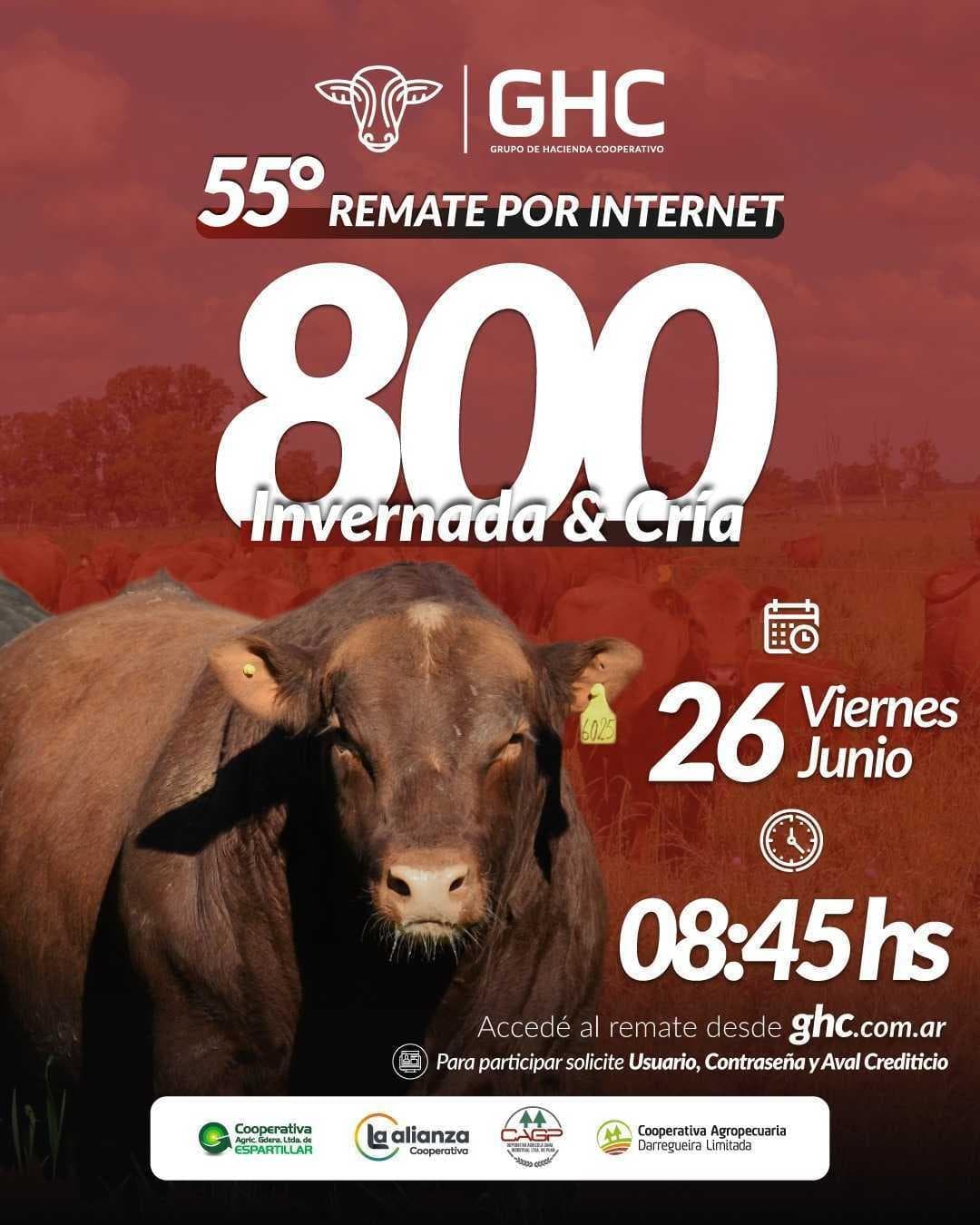 55º Remate por Internet